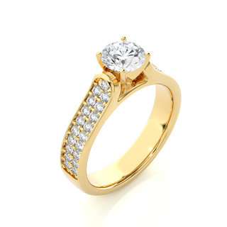 The Azure Galaxy Ring by Aupulent Jewellery 100% certified lab grown diamonds