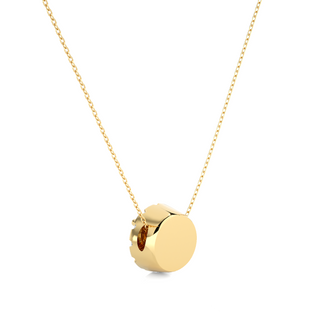 The Torch Of Enlightenment Pendant With Chain by Aupulent Jewellery 100% certified lab grown diamonds