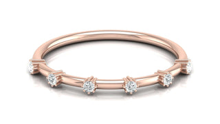 The Eclipse Line-up Ring by Aupulent Jewellery 100% certified lab grown diamonds