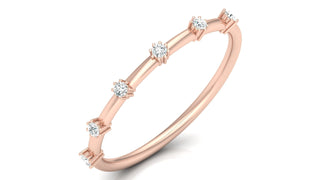 The Eclipse Line-up Ring by Aupulent Jewellery 100% certified lab grown diamonds