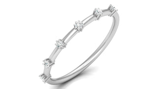The Eclipse Line-up Ring by Aupulent Jewellery 100% certified lab grown diamonds