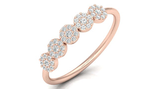 The Penta Love Ring by Aupulent Jewellery 100% certified lab grown diamonds