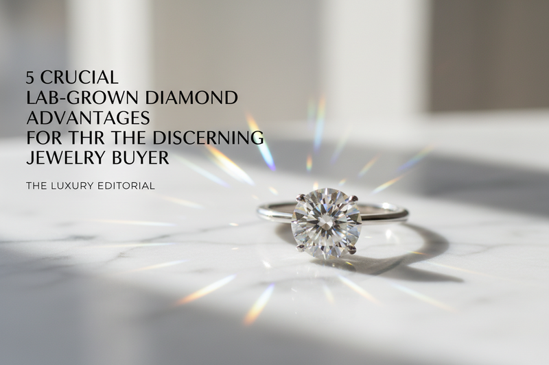 5 Crucial Lab-Grown Diamond Advantages for the Discerning Jewelry Buyer