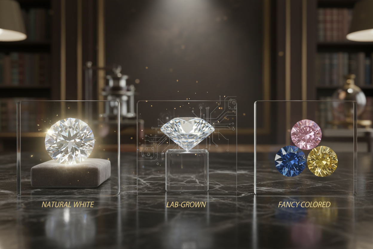 Types of Diamonds: Guide to Cuts, Origins & Colors – Aupulent Jewellery