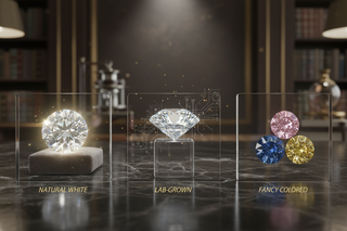 Types of Diamonds Explained: From Natural to Lab-Grown & Fancy Colored