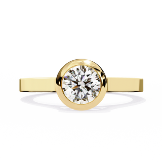 Round Stackable Statement Ring