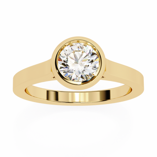 Round Stackable Statement Ring