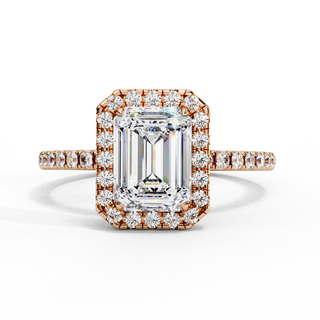 Emerald & Round Statement Ring