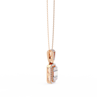 Mixed-Cut Art Pendant