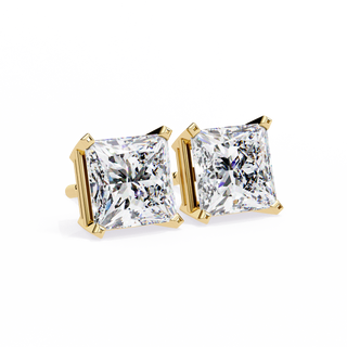 Modern Lab Grown Diamond Stud Earrings