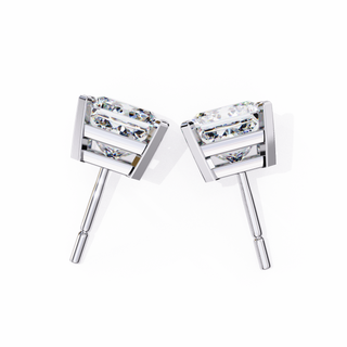 Modern Lab Grown Diamond Stud Earrings