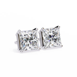 Modern Lab Grown Diamond Stud Earrings