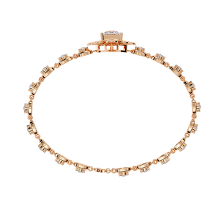 Mixed-Cut Luxury Bracelet