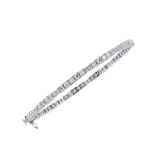 Princess Cut Tennis Bracelet