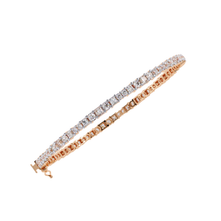 Princess Cut Tennis Bracelet