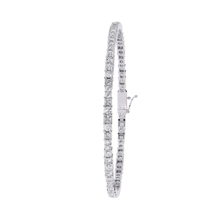 Princess Cut Tennis Bracelet