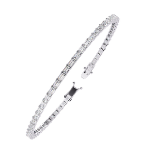 Emerald Cut Tennis Bracelet