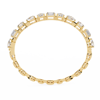 Multi-Shape Statement Bracelet