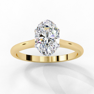 Oval Openwork Ring
