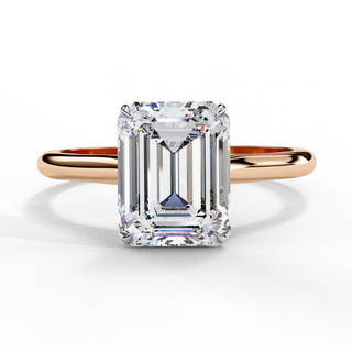 Emerald Chevron Ring
