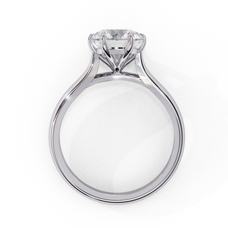 Round Polished Signature Ring