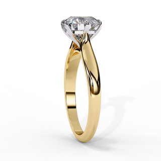 Round Polished Signature Ring