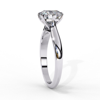 Round Polished Signature Ring