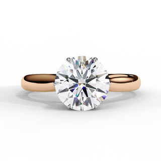 Round Polished Signature Ring