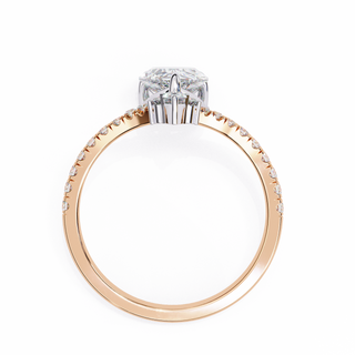 Pear & Round & Pear Metropolitan Ring