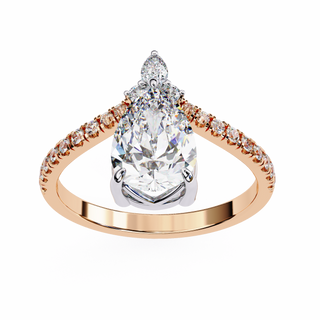 Pear & Round & Pear Metropolitan Ring