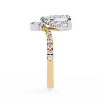 Pear & Round & Pear Metropolitan Ring