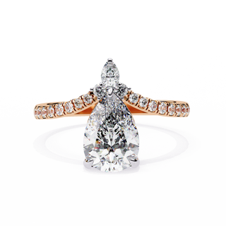 Pear & Round & Pear Metropolitan Ring