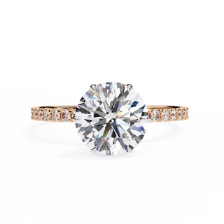 Round Bezel Fine Ring