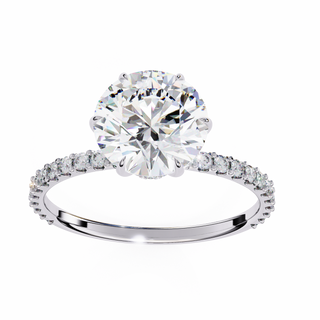 Round Bezel Fine Ring