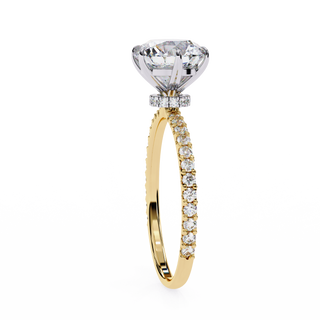 Round Bezel Fine Ring