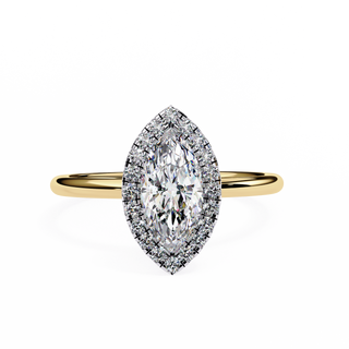 Marquise Centre with Round Accents