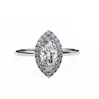 Marquise Centre with Round Accents