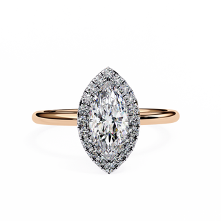Marquise Centre with Round Accents