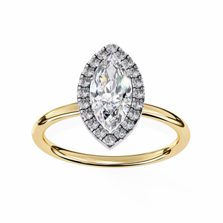 Marquise Centre with Round Accents