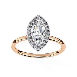 Marquise Centre with Round Accents