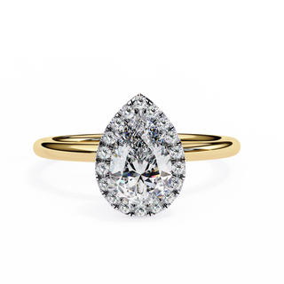 Pear Modern Signature Ring