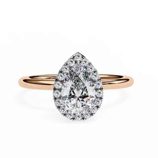 Pear Modern Signature Ring