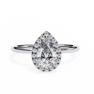 Pear Modern Signature Ring