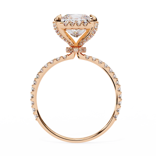 Princess & Round Sculptural Fine Ring