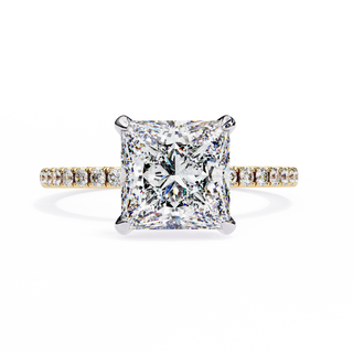Princess Round Polished Ring