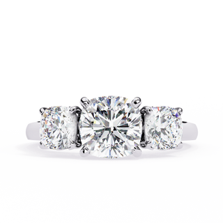 Cushion Ring in Streamline Style