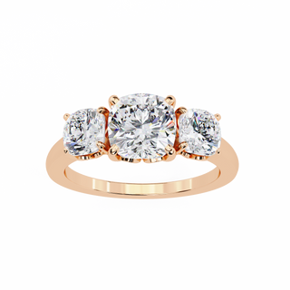 Cushion Ring in Streamline Style