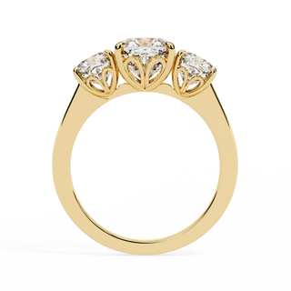 Cushion Ring in Streamline Style