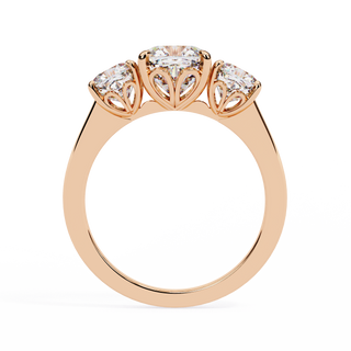 Cushion Ring in Streamline Style