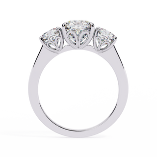 Cushion Ring in Streamline Style